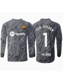Barcelona Ter Stegen #1 Målvakt Replika Tredje Kläder 2024-25 Långärmad